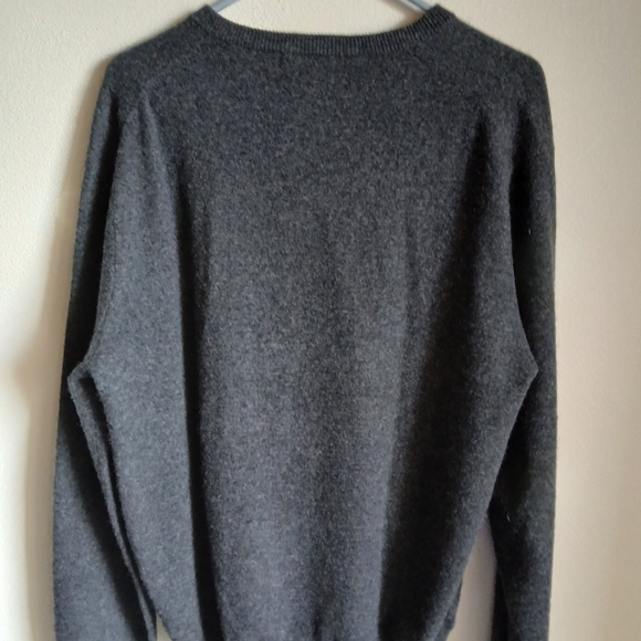 Men’s Club Room Cashmere Sweater Size Medium Gray - Picture 8 of 9